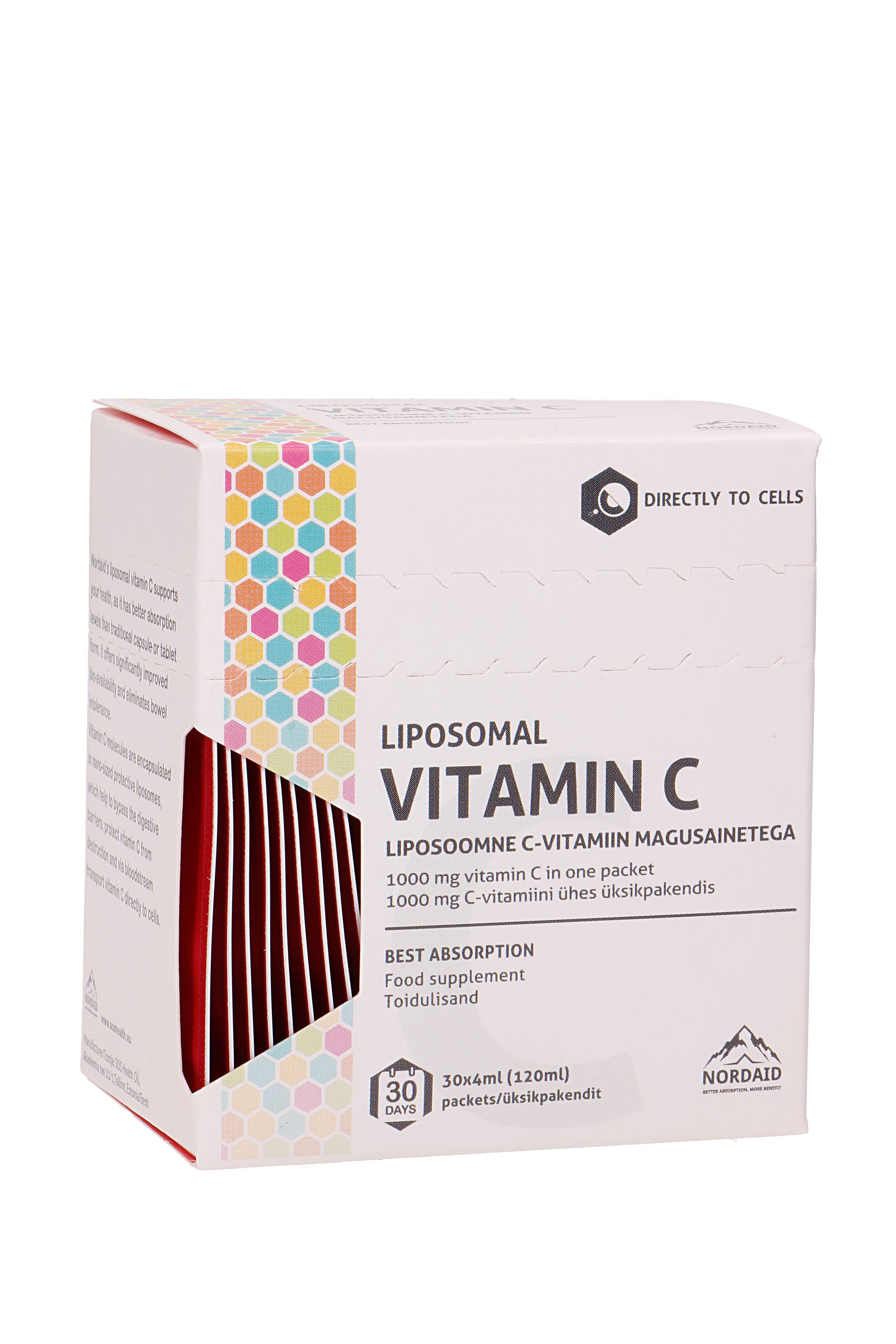 Nordaid Liposoomne C Vitamiin 1000mg 30 Pakki – Biola